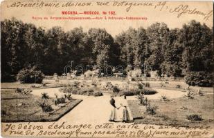 1902 Moscow, Moskau, Moscou; Parc a Petrovsky-Rasoumovsky / Petrovsko-Razumovsky park. Phototypie Scherer, Nabholz & Co. (Rb)