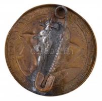 Sződy Szilárd (1878-1939) 1926. "Nemzeti Cserkésznagytábor" Cu jelvény (28,5mm) T:1 / Hung...