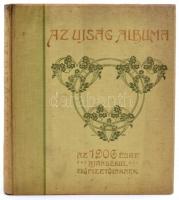 Az Ujság Albuma az 1906. évre ajándékul előfizetőinknek. Mikszáth Kálmán, Szilágyi Géza, Kozma Andor, Herczeg Ferenc, Kenedi Géza, Ambrus Zoltán, Kóbor Tamás, és Telekes Béla írásaival. Bp., 1906, Athenaeum. Basch Árpád, Ujváry Ignácz, Rechl Kálmán, Kimnach László, Tolnay Ákos, Kotász Károly, Margittay Tihamér, Jendrasik Jenő, Dudits Andor, Gergely Imre, Poll Hugó képeivel, rajzaival illusztrálva. A címlap, valamint a külső tábla, és az előzéklapok, úgyszintén a kezdő és zárórajzok Basch Árpád munkái. Kiadói foltos szecessziós díszítésű aranyozott egészvászon kötés, kijáró lappal, szakadt táblával, foltos, rossz állapotban.