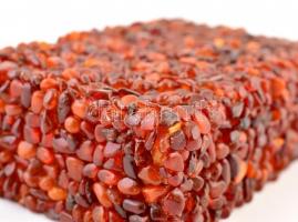 Borostyán borítású fa doboz 15x5x10 cm