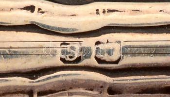 Ezüst nyelű cipőfűző. Jelzett br 37 g