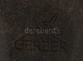 Gerber összehajtható gyalogsági ásó, jó állapotban, h: 39,5 cm