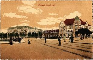 Szeged, Gizella tér, Reichel (Raichle ) palota, Apolló színház