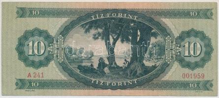 1947. 10Ft T:III Hungary 
1947. 10 Forint C:F 
Adamo F2