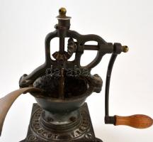 Peugeot jelzett nagyméretű, pultra erősíthető áruházi kávédaráló / Large commercial coffe grinder, 3...