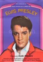 1982 Elvis Presley, filmplakát, MOKÉP, hajtásnyomokkal, 83x59 cm