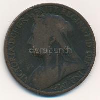 Nagy-Britannia 1897. 1p Br "Viktória" T:3 Great Britian 1897. 1 Penny Br "Victoria" C:F  Krause KM#790