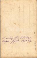 1917 A nehéz üteg beállítása / WWI Austro-Hungarian K.u.K. military, setting the heavy artillery rea...