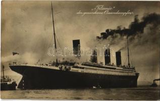 1912 Titanic der gesunkene Oceandampfer / RMS Titanic British passenger liner (sank in the North Atlantic Ocean in 1912)