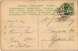 1906 Bern, Eidgenössisches Turnfest 14-17. Juli / Federal Gymnastics Festival, sport event, Swiss co...