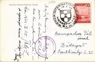 1946 Wien, Vienna, Bécs; Wiener Internationale Messe + "Wiener Internationale Messe, Messepalas...