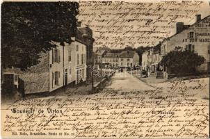 1901 Virton, street view, shops. Ed. Nels Serie 32. No. 29. (EK)