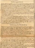 1818 Európa térkép. Rézmetszet. General Karte von Europa 1818. 68x58 cm Üvegezett keretben.  / Engra...