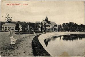 1917 Palics, Palic (Szabadka, Subotica); fürdő / spa, bathing house (fl)