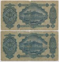 1930. 20P (4x) T:III- Adamo P11