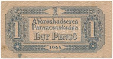 1944. 1P " A Vöröshadsereg Parancsnoksága" sorszámmal T:III-