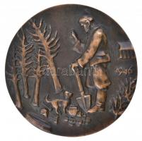 Csúcs Ferenc (1905-1999) 1946. "MCMI-XLVI - Magyar Numizmatikai Társulat / 1946" kétoldalú...