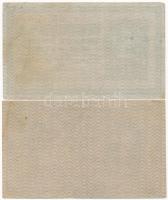 1918. 25K "3105" hullámos hátlap + 25K "3137" hullámos hátlap T:II-,III