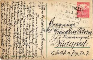 Árvaváralja, Oravsky Podzámok; Árva vára. Kiadja Feitzinger Ede No. 872. / Oravsky hrad / Schloss / ...