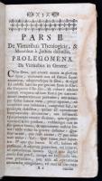 Johann Reuter (1680-1761): Theologia moralis quadripartita incipientibus accommodata et in aula theo...