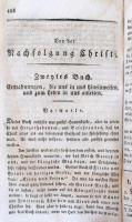 Thomas von Kempis: Buch von der Nachfolgung Christi. Grätz, 1820, Bibliothek für katholische Seelens...