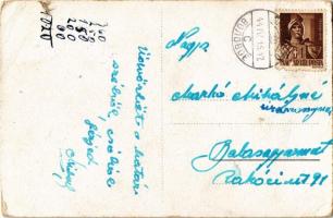 1944 Ökörmező, Volove Polje, Mizhhirya, Boureni;  Görögkatolikus templom, utca, Carpatia szálloda, G...