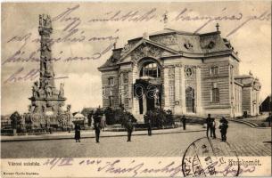 Magyarországi színházak, 10 régi és 5 modern képeslap