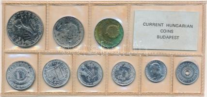 1978. 2f-10Ft (9xklf) forgalmi sor lezárt fóliatokban T:1 patina Adamo FO11