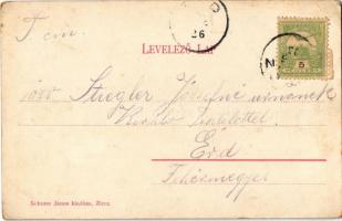 1905 Zirc, zirci apátság. Kiadja Scherer János (fl)