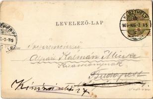 1905 Keszthely, Hullám és Balaton szálloda (EK)