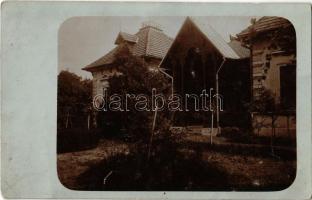 1914 Tapolcafő (Pápa), kúria, villa. photo (EK)