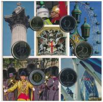 2012. 5Ft-200Ft (6xklf) forgalmi sor szettben, benne 2012. 3000Ft Ag "XXX. Nyári Olimpiai Játék...