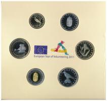 2011. 5Ft-200Ft (6xklf) "Az Európai Unió Tanácsának magyar elnöksége" forgalmi sor szettbe...