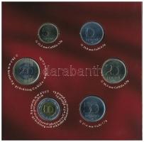 2012. 5Ft-200Ft (6xklf) elsőnapi veret, forgalmi sor dísztokban "Magyarország Alaptörvénye&quot...