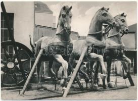5 db MODERN képeslap 1961-ből, Brandenburgi kapu építése Berlinben, a fal előtti szögesdróttal / 5 m...