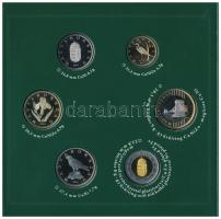 2012. 5-200Ft (6xklf) forgalmi szett, dísztokban T:PP