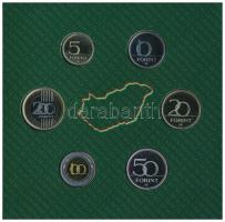 2012. 5-200Ft (6xklf) forgalmi szett, dísztokban T:PP