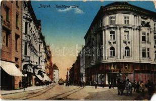 Zagreb, Zágráb - 5 db régi városképes lap / 5 pre-1945 town-view postcards