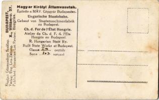 MÁV 203. sor. I.n. osztályú mozdonya. Gőzmozdony Szaklap kiadása / Hungarian State Railways locomoti...