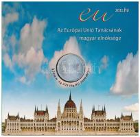 2011. 5Ft-200Ft (6xklf) forgalmi sor szettben + 3000Ft Ag "Az Európai Unió Tanácsának magyar el...
