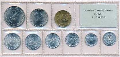 1981. 2f-10Ft (9xklf) érmés forgalmi sor fóliatokban T:1 Adamo FO14