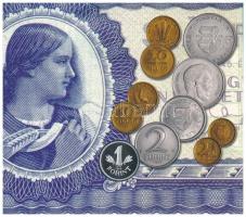 2006. 1Ft-100Ft (8xklf) forgalmi sor szettben, benne 1946-os 1Ft Ag "Hatvanéves a Forint" ...