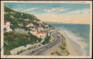 1932 A magyar tornászcsapat egyik tagja által aláírt képeslap a Los Angelesi olimpiáról