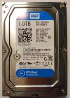 Western Digital WD10EZEX Blue SATA 3.5" merevlemez, 1TB, 7200rpm 64M cache jó állapotban. 493 nap 15 óra futásidő. HD Sentinel 100/100 %