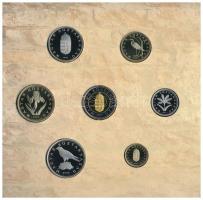 2005. 1Ft-100Ft (7xklf) forgalmi sor szettben + 2005. 10Ft "József Attila" T:PP 
Adamo FO...