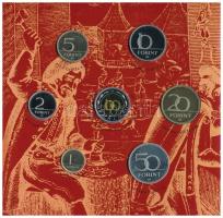 2001. 1Ft-100Ft (7xklf) forgalmi sor dísztokban, "Magyarország pénzérméi" sorozat T:PP
Ad...