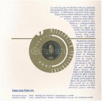 2000. 1Ft-200Ft (7xklf) forgalmi sor szettben + "200 ft Milennium" T:BU
Adamo FO33