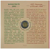 2002. 1-100Ft (7xklf) + 100Ft "Kossuth" forgalmi sor szettben T:PP
Adamo FO35.1