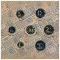 2002. 1-100Ft (7xklf) + 100Ft "Kossuth" forgalmi sor szettben T:PP
Adamo FO35.1