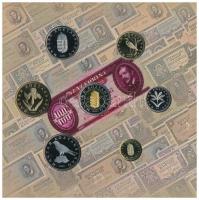 2002. 1-100Ft (7xklf) + 100Ft "Kossuth" forgalmi sor szettben T:PP
Adamo FO35.1